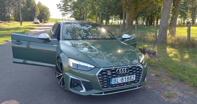 Audi S5 cena 209000 przebieg: 29350, rok produkcji 2021 z Łomża małe 232